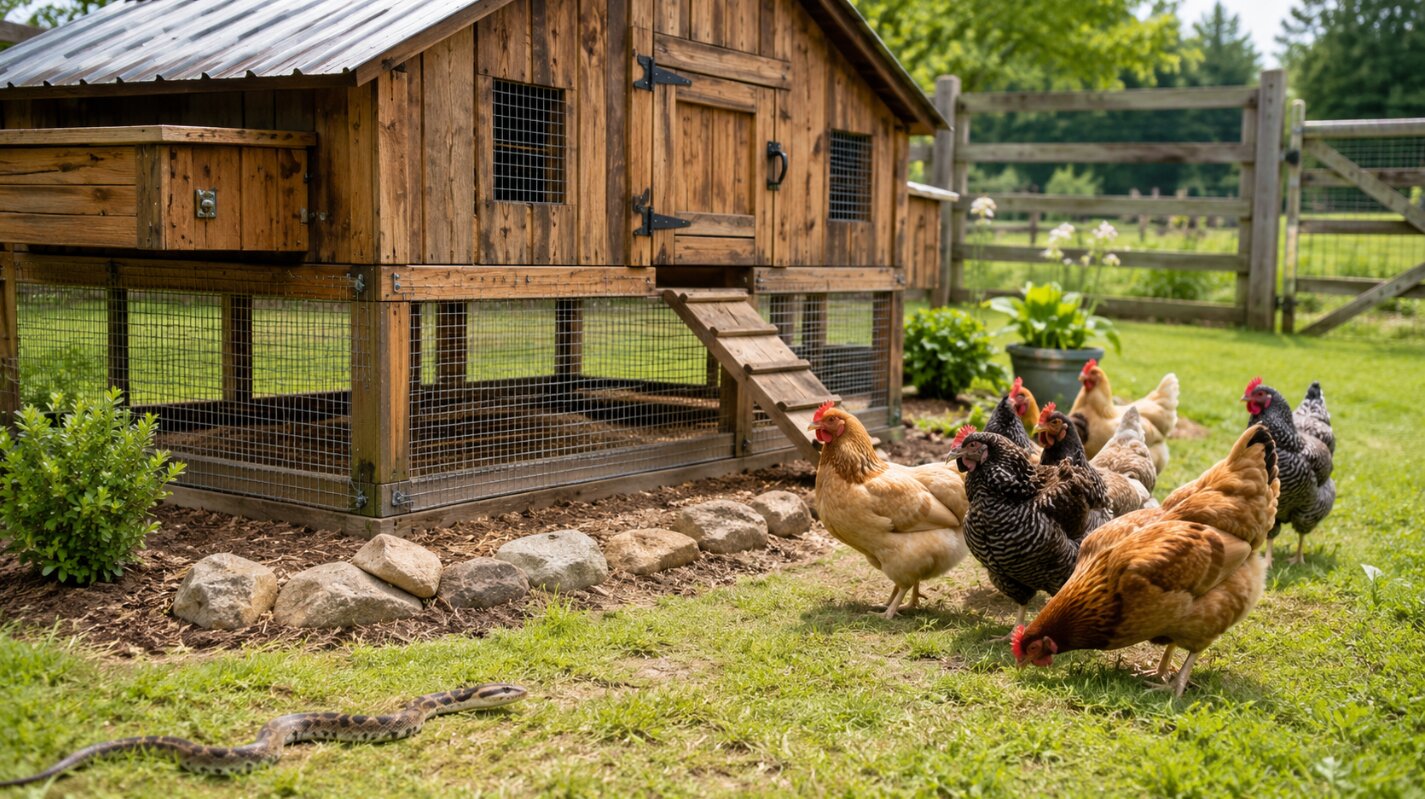 How to Keep Snakes Away From the Coop