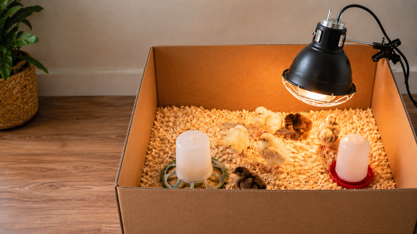 How to Make a Simple DIY Chick Brooder