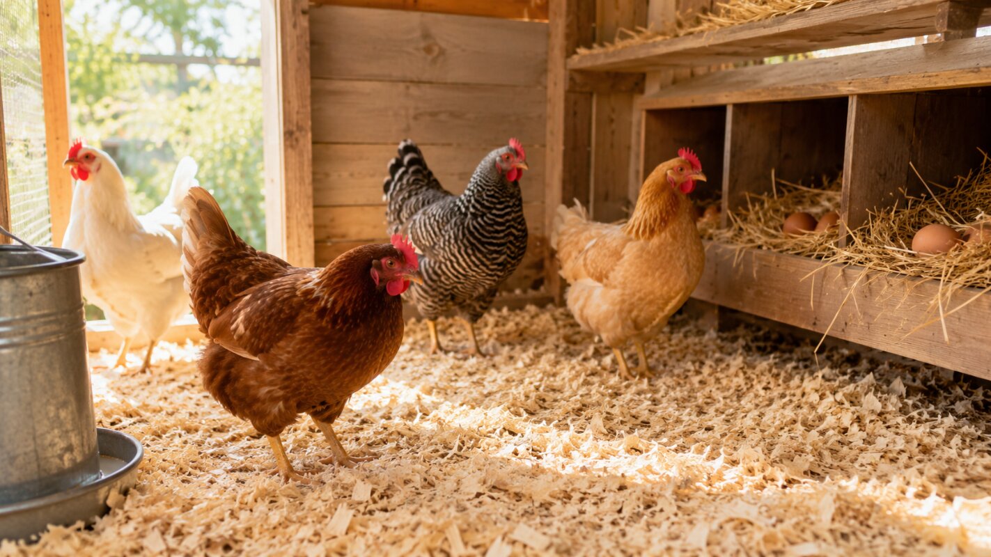 The Best Chicken Coop Bedding for a Healthy Flock