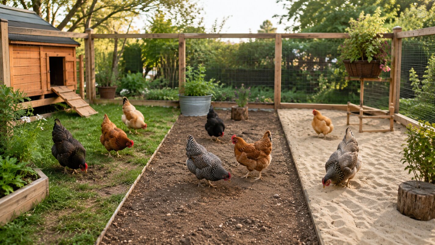 Choosing the Best Chicken Run Flooring
