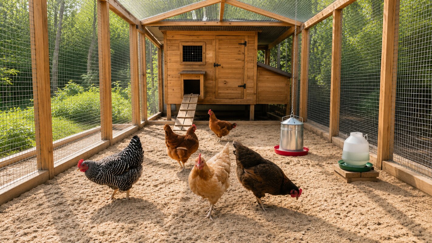 sand chicken run