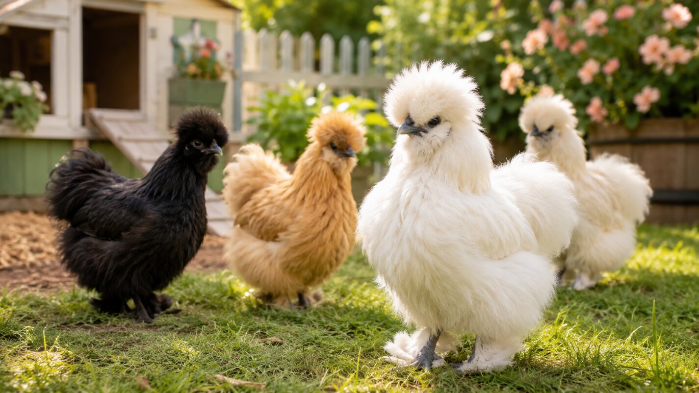 Silkie Chickens A Complete Guide to the Fluffiest Bird in the Flock