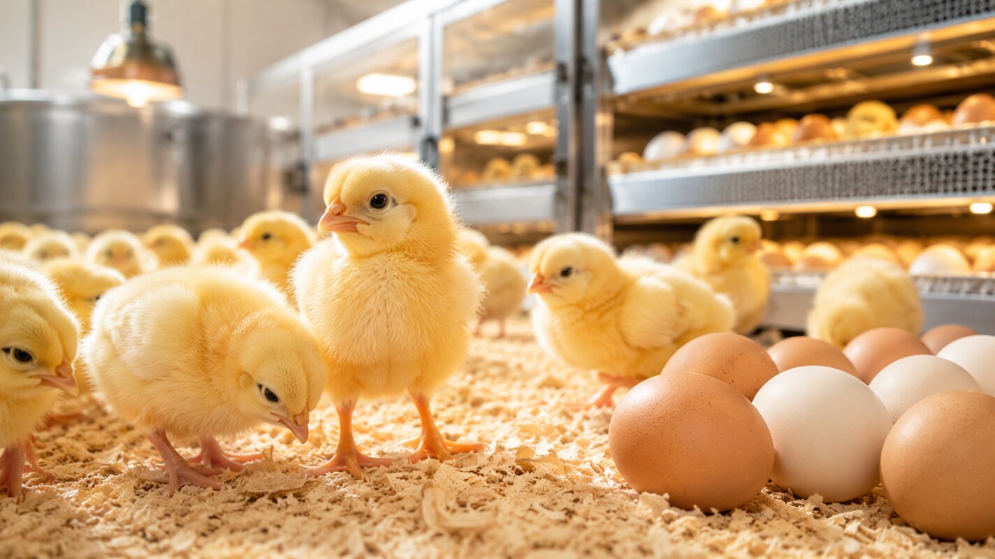 How Hoover's Hatchery Breeds Healthy Chicks