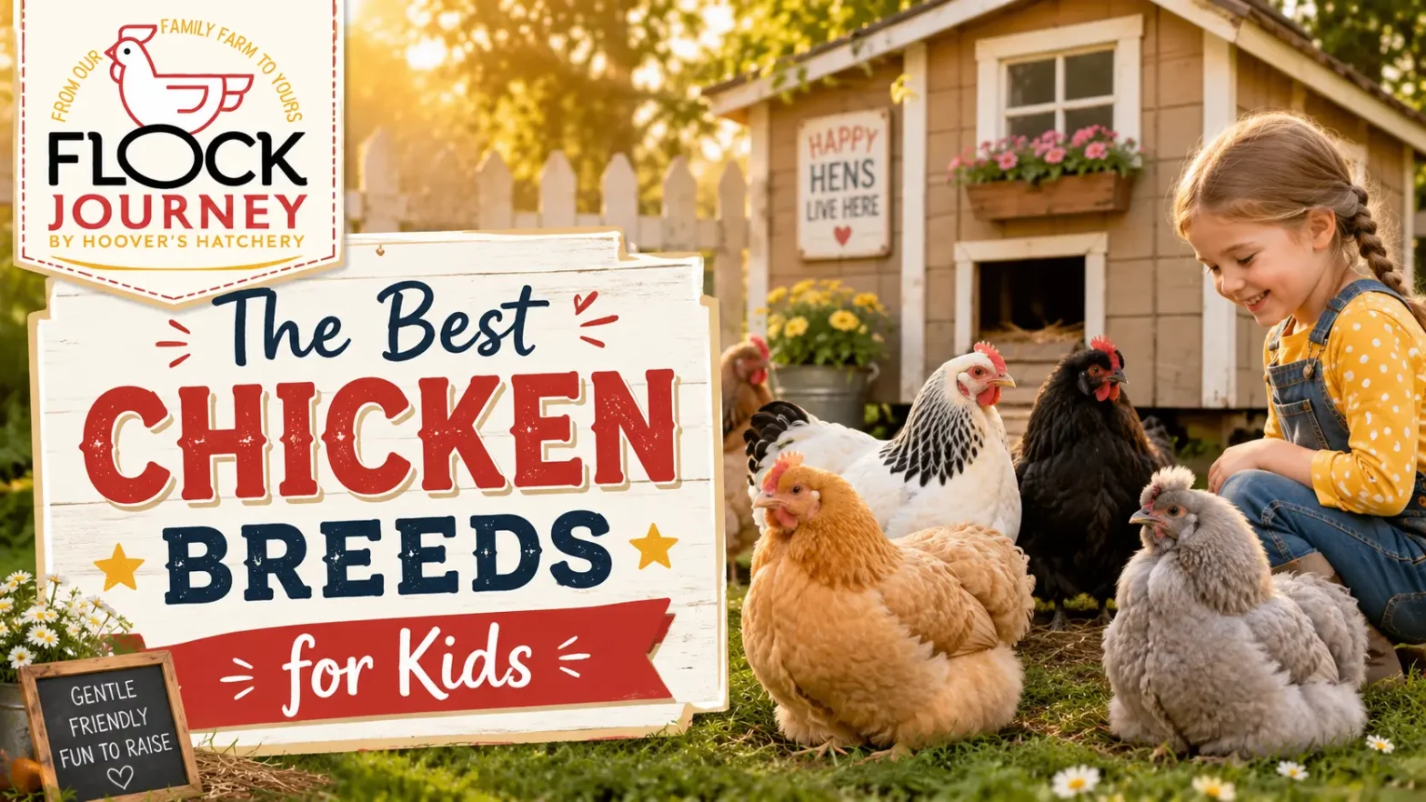 The best chicken breeds for kids