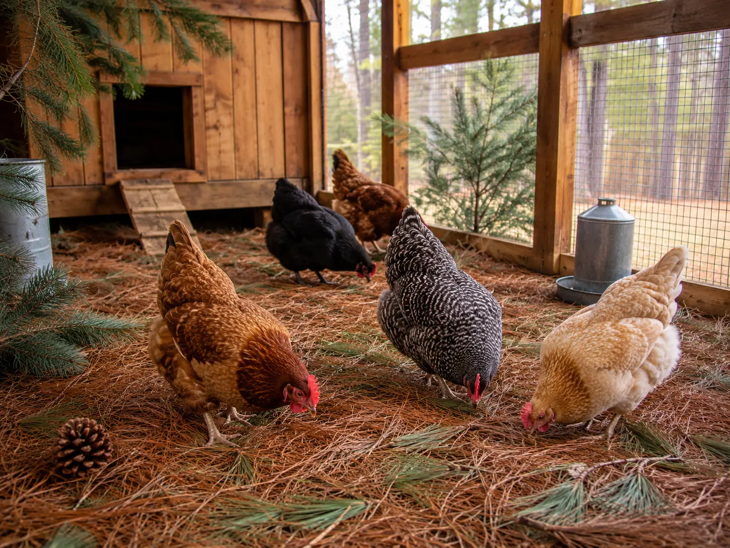 re Pine Needles Good for Chickens?